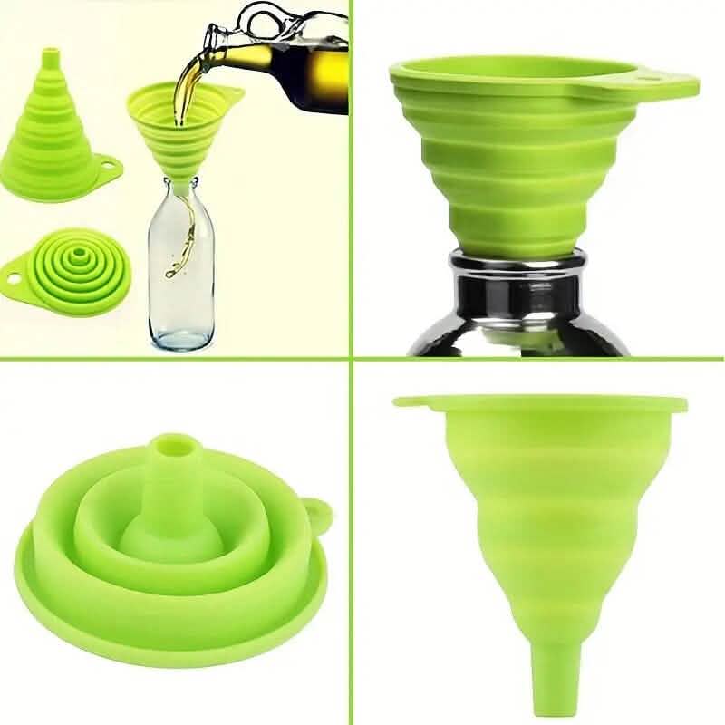 Collapsible Funnel for Water Bottle Liquid Transfer DailySale