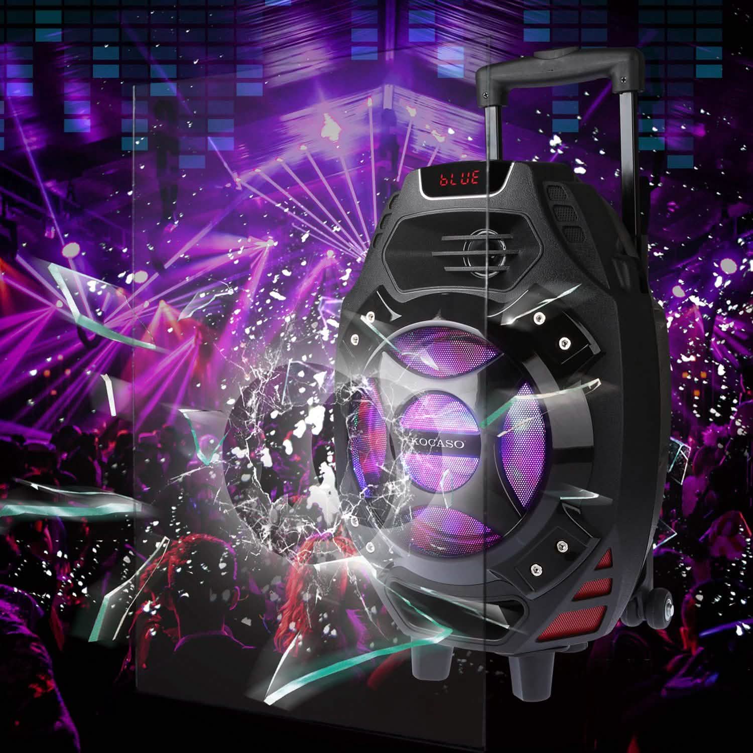 Colorful LED Portable Wireless Party Speaker DailySale