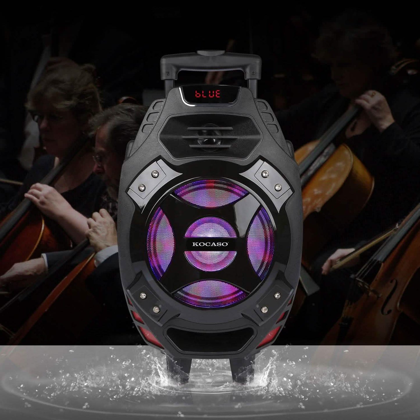 Colorful LED Portable Wireless Party Speaker DailySale