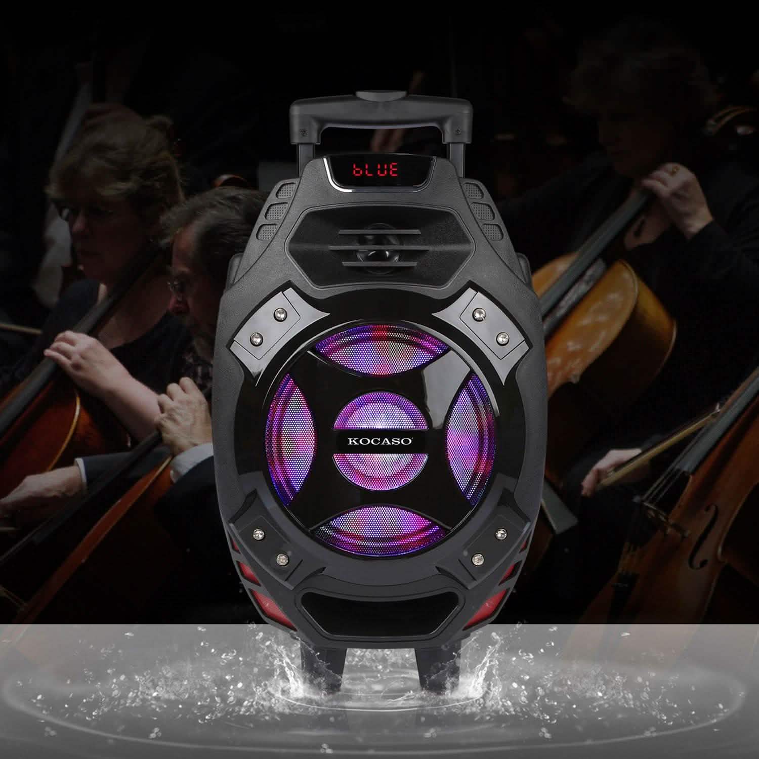 Colorful LED Portable Wireless Party Speaker DailySale