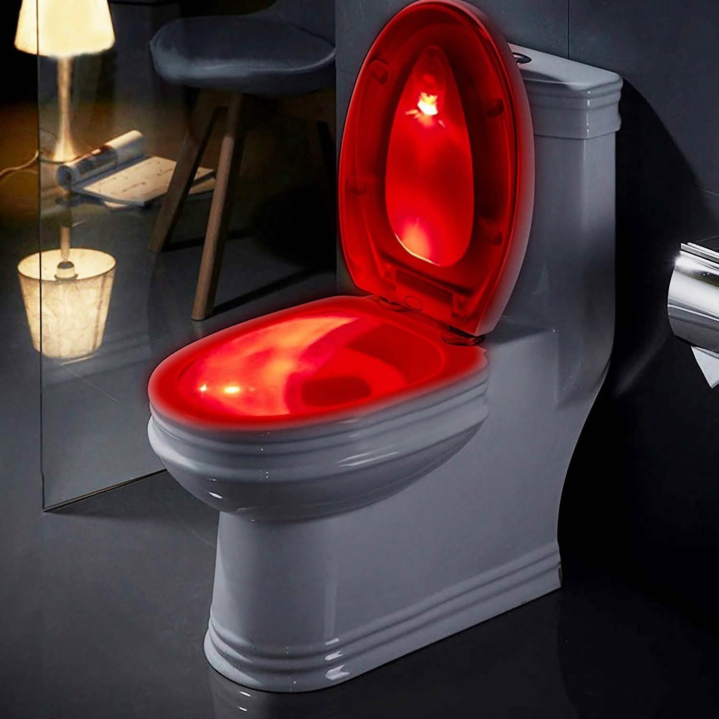 Colorful Toilet Bowl Motion Sensor Lights DailySale