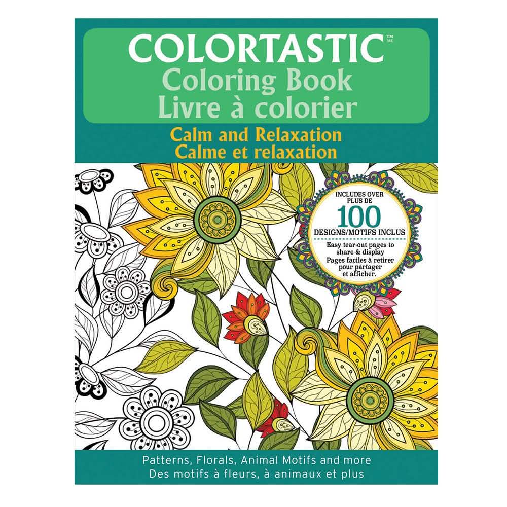 Colortastic Coloring Book for Grown Ups and Adults DailySale