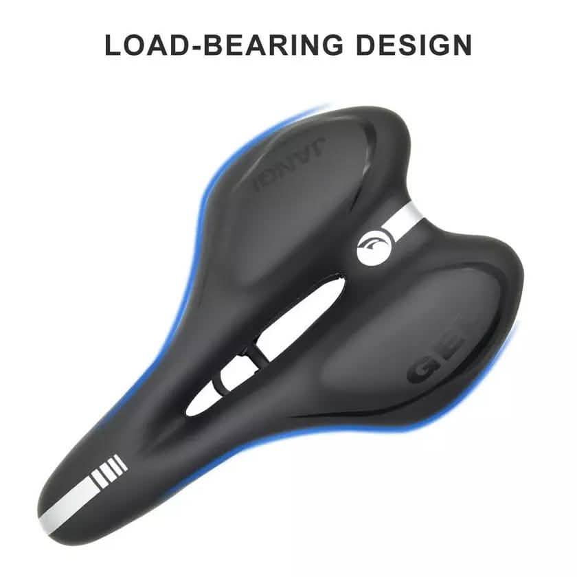 Comfortable Bike Seat - Bicycle Saddle Padded Waterproof DailySale