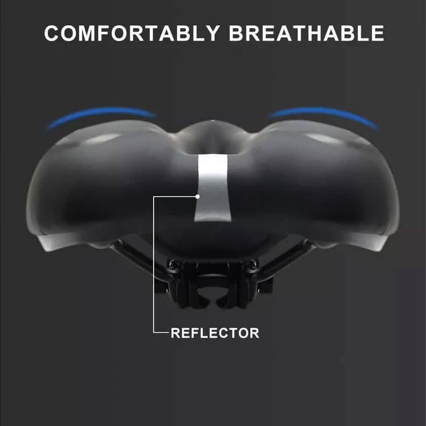 Comfortable Bike Seat - Bicycle Saddle Padded Waterproof DailySale