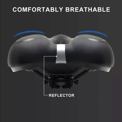 Comfortable Bike Seat - Bicycle Saddle Padded Waterproof DailySale