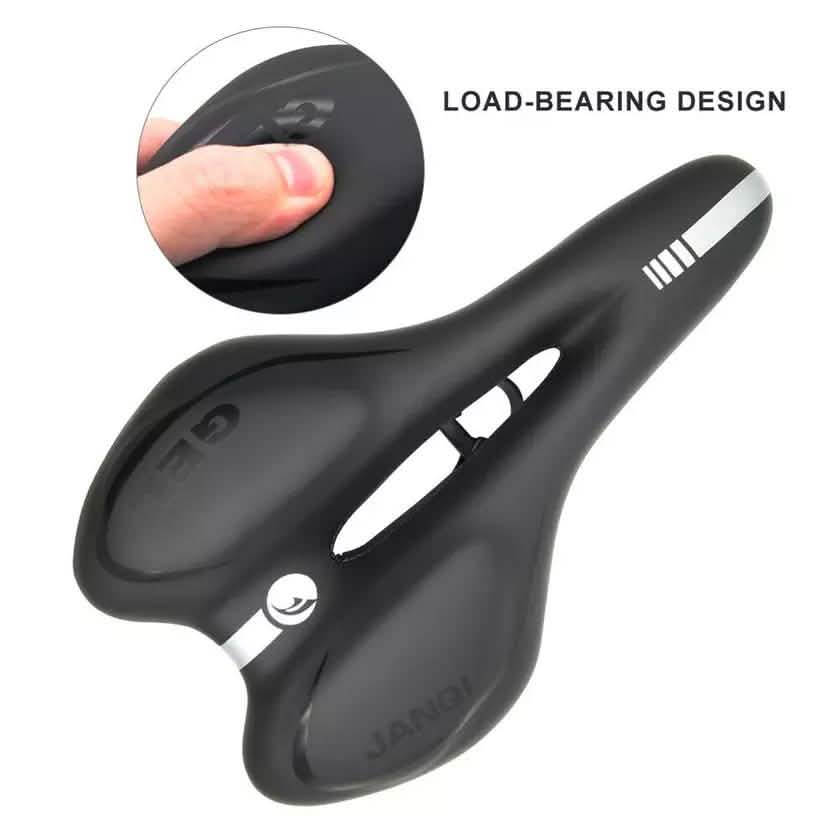 Comfortable Bike Seat - Bicycle Saddle Padded Waterproof DailySale