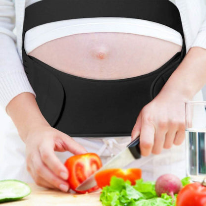 Comfortable Elastic Maternity Support Black Band DailySale