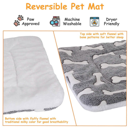 Comfortable Flannel Dog Bed Mat DailySale