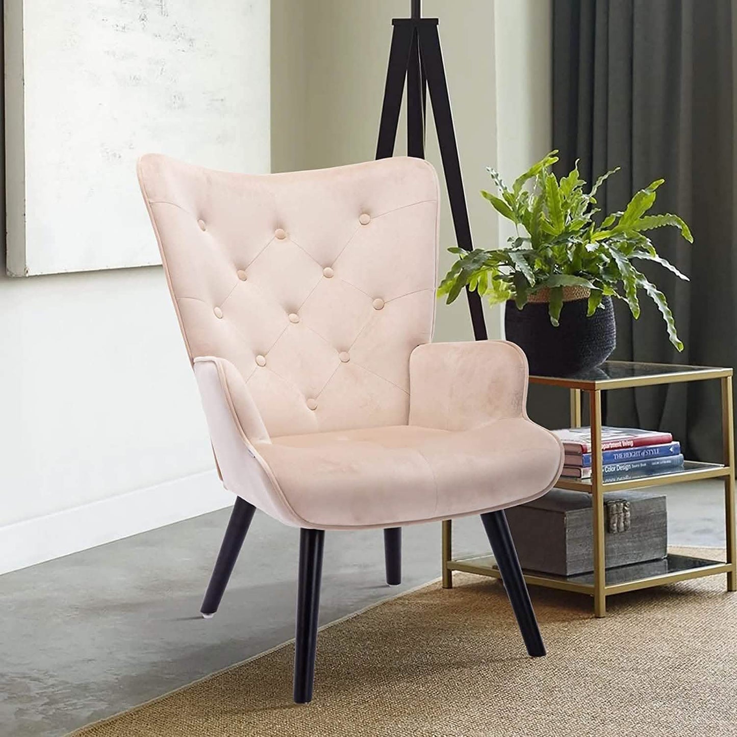 Comfy Lounge Chair with High Back Design DailySale