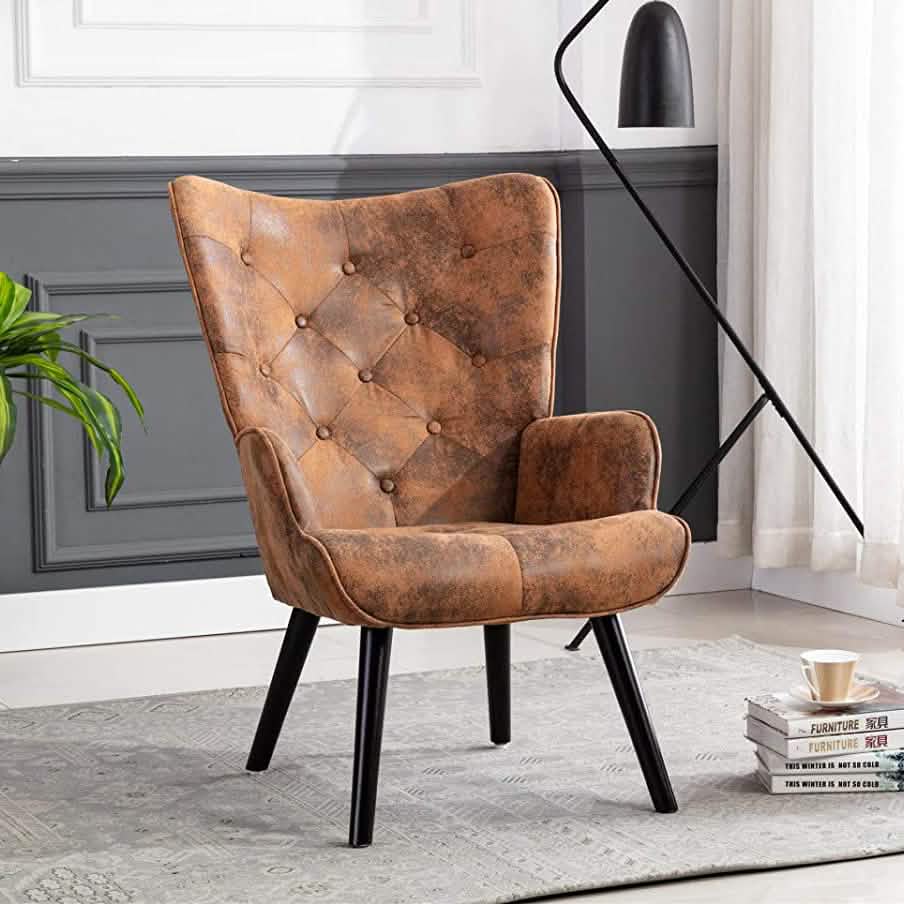 Comfy Lounge Chair with High Back Design DailySale