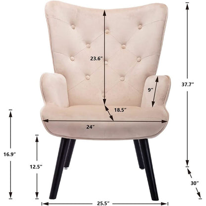 Comfy Lounge Chair with High Back Design DailySale