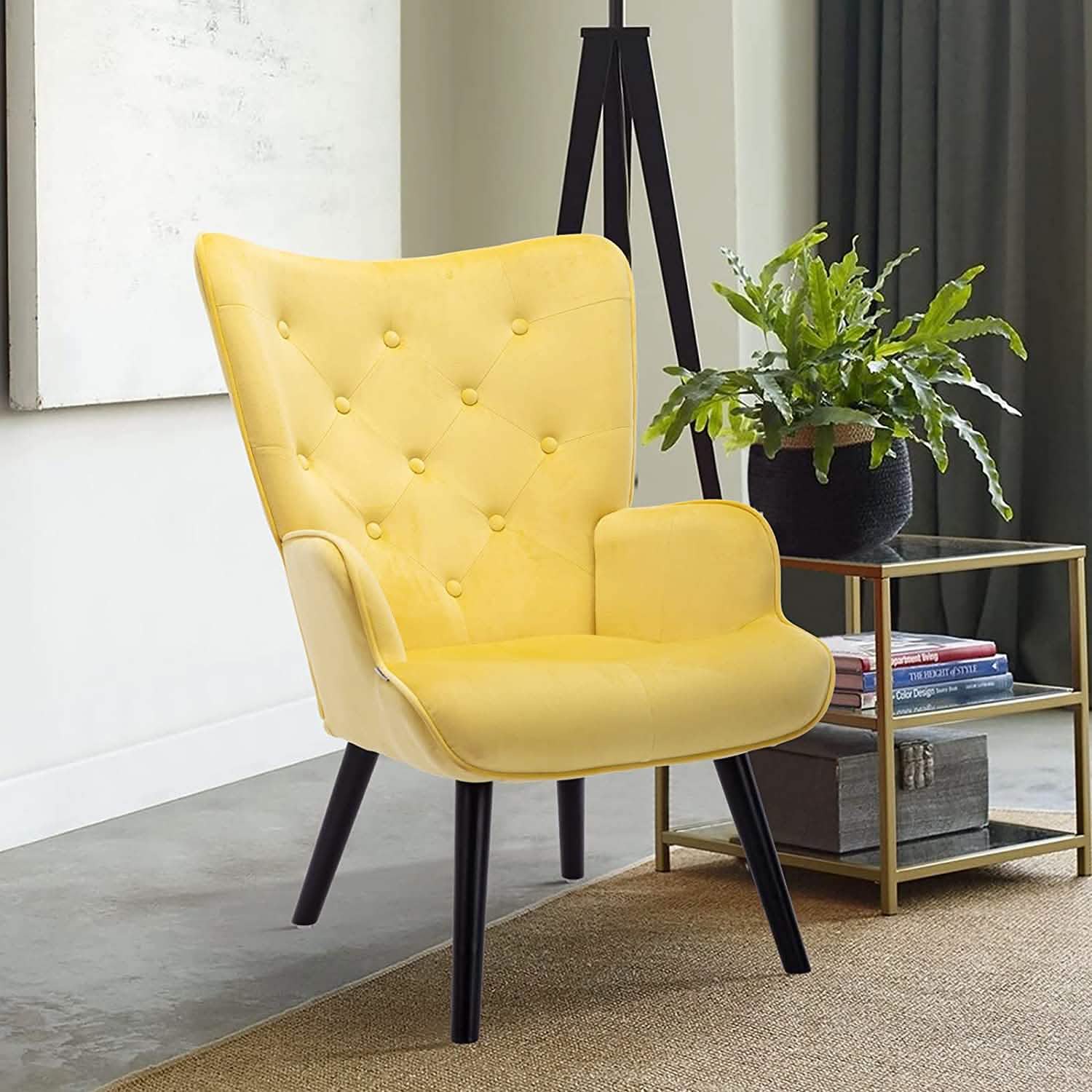 Comfy Lounge Chair with High Back Design DailySale
