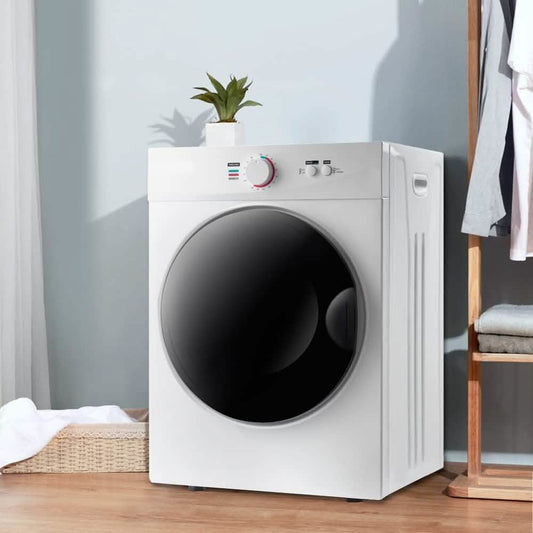 Compact Electric Clothes Dryer with Stainless Steel Tub DailySale