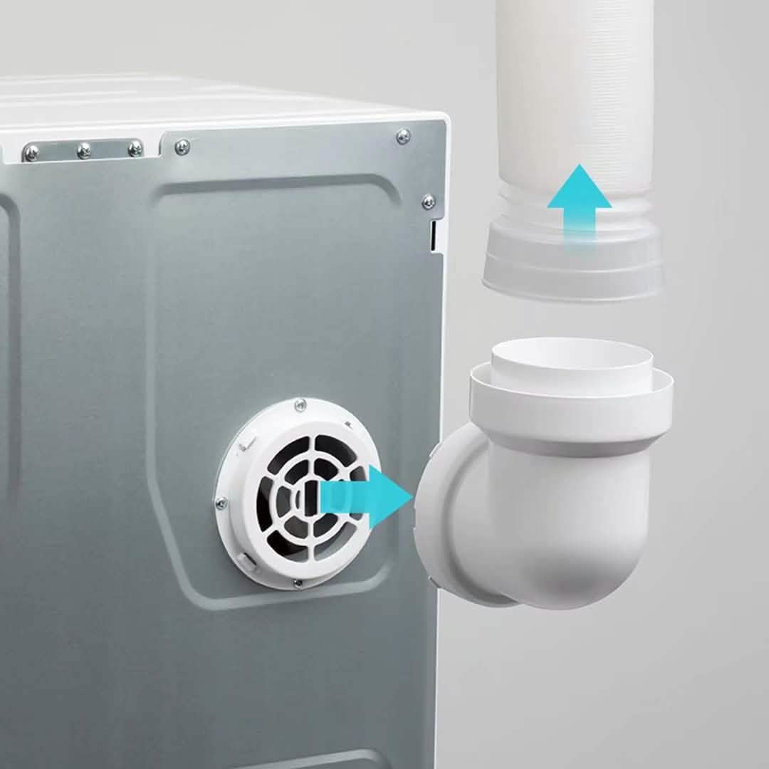 Compact Electric Clothes Dryer with Stainless Steel Tub DailySale