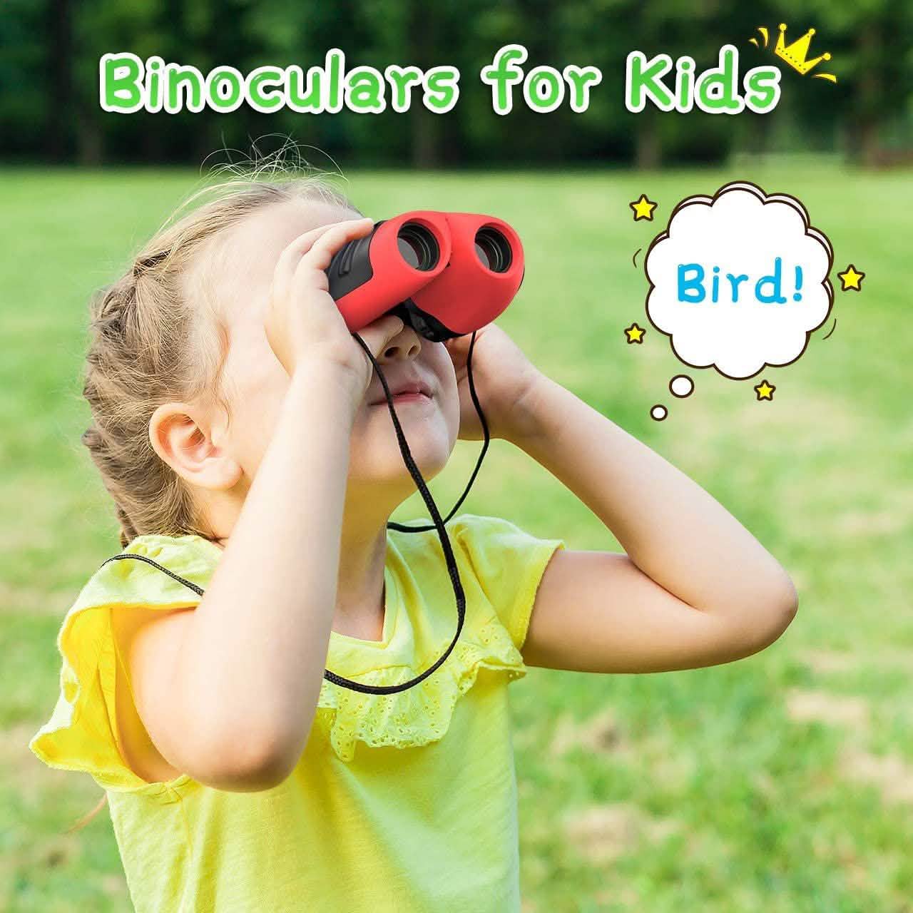 Compact High Resolution Shockproof Binoculars for Kids DailySale