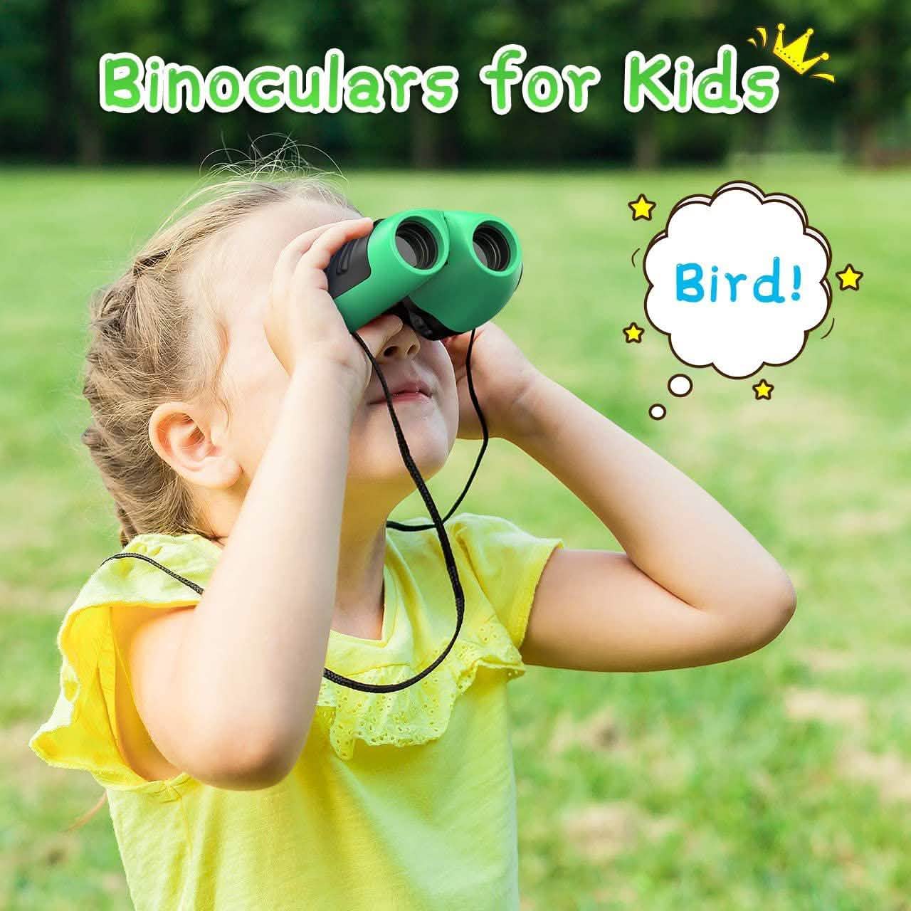 Compact High Resolution Shockproof Binoculars for Kids DailySale