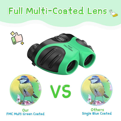 Compact High Resolution Shockproof Binoculars for Kids DailySale