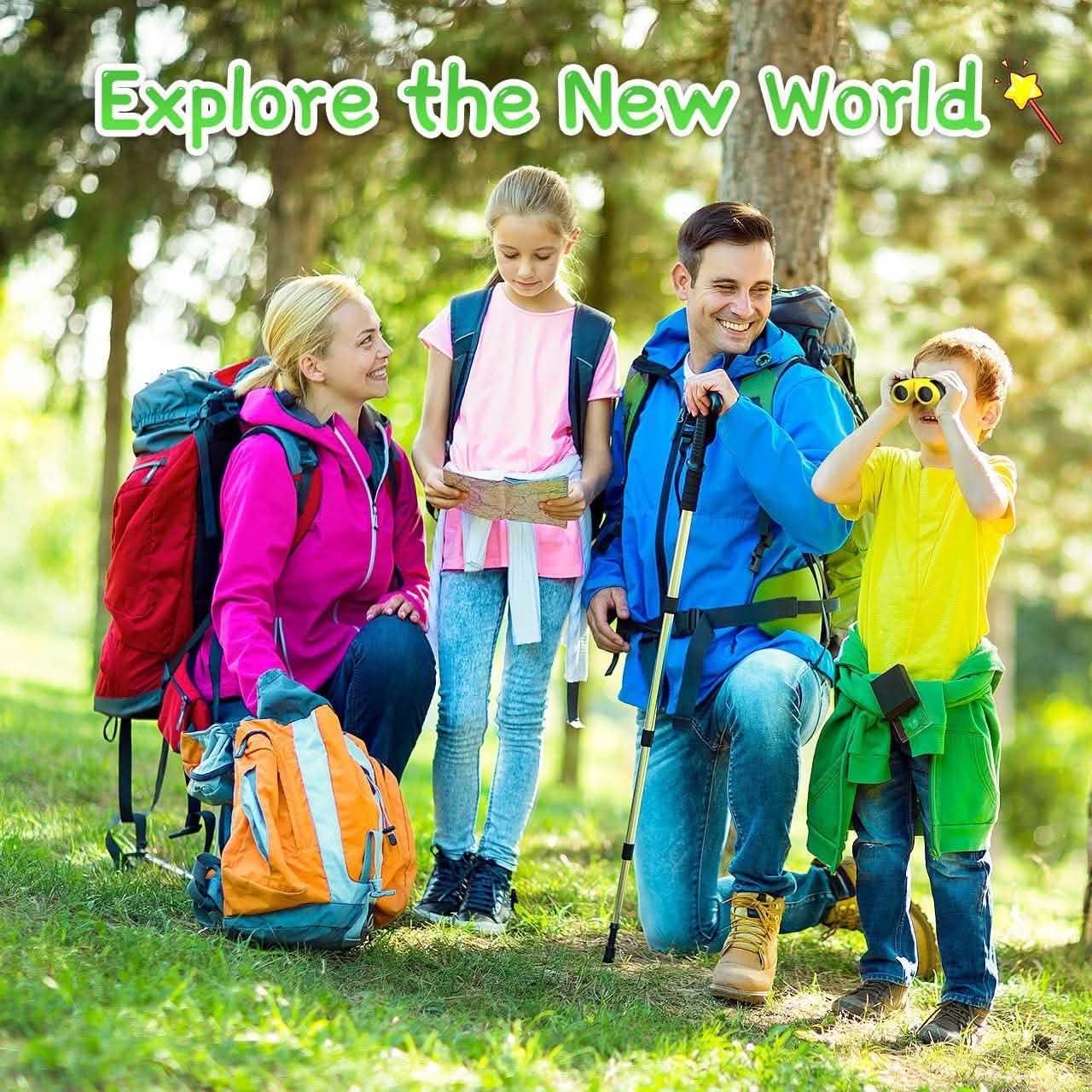 Compact High Resolution Shockproof Binoculars for Kids DailySale