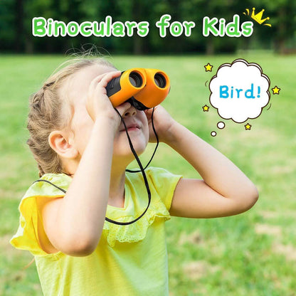 Compact High Resolution Shockproof Binoculars for Kids DailySale
