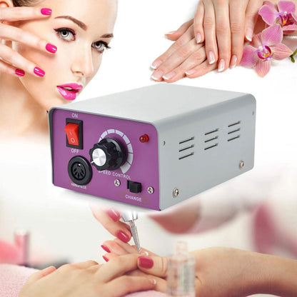 Complete Electric Nail Drill Kit Set Art File Bit Acrylic Manicure Pedicure Band DailySale