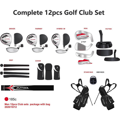 Complete Men's Golf Club Package Sets DailySale
