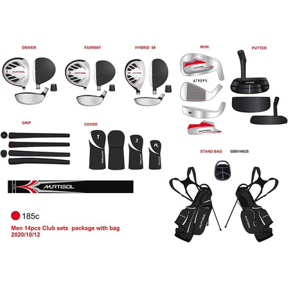 Complete Men's Golf Club Package Sets DailySale