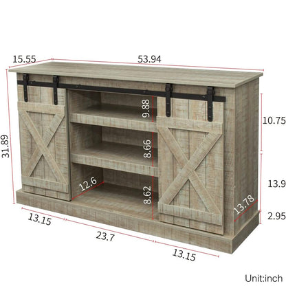 Console Table TV Cabinet with Locker DailySale
