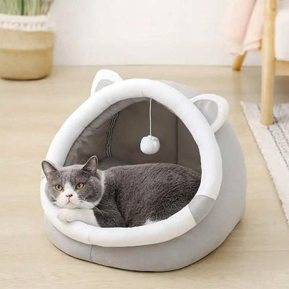 Contemporary Polyester Fiber Cat Bed DailySale