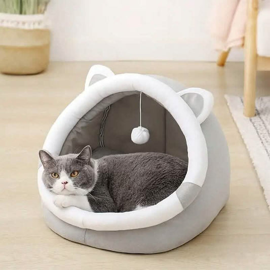 Contemporary Polyester Fiber Cat Bed DailySale