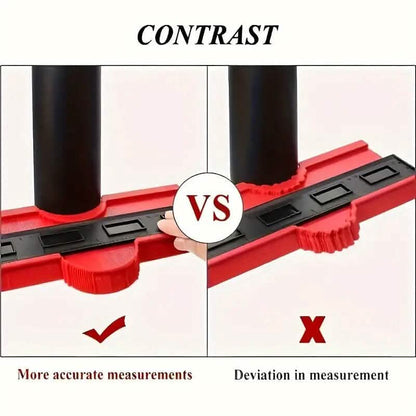 Contour Gauge Profile Tool Outline Measuring Plastic Ruler DailySale