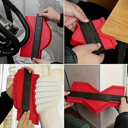 Contour Gauge Profile Tool Outline Measuring Plastic Ruler DailySale
