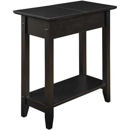 Convenience Concepts American Heritage Flip Top End Table DailySale