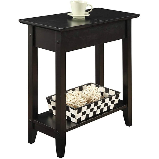 Convenience Concepts American Heritage Flip Top End Table DailySale