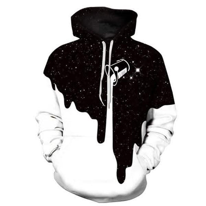 Cool Print Autumn Winter Hoodie DailySale