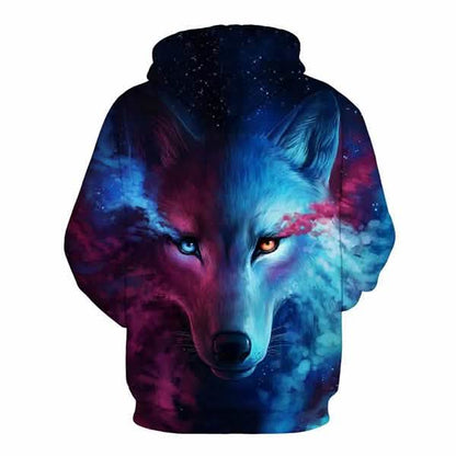 Cool Print Autumn Winter Hoodie DailySale