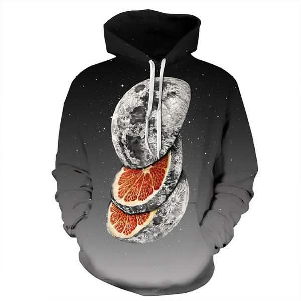 Cool Print Autumn Winter Hoodie DailySale
