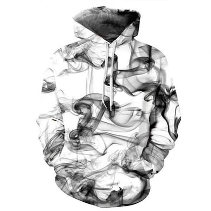 Cool Print Autumn Winter Hoodie DailySale