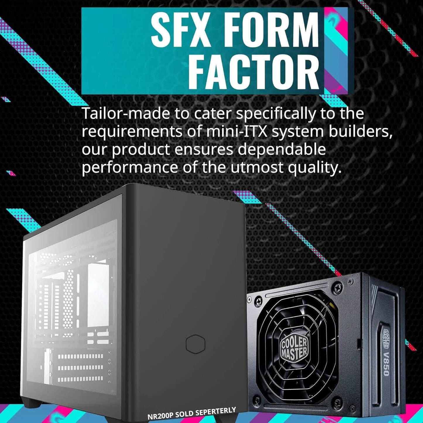 Cooler Master V850 SFX Gold Full Modular  (Refurbished) DailySale