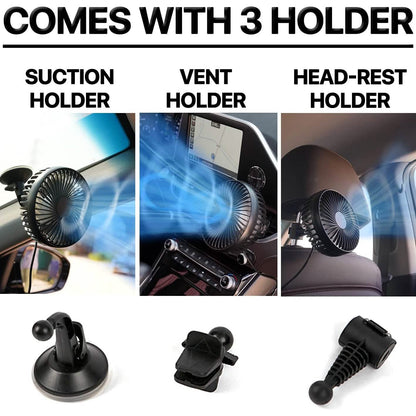 Cooling Car Fan USB Plug for Car/Vehicle DailySale