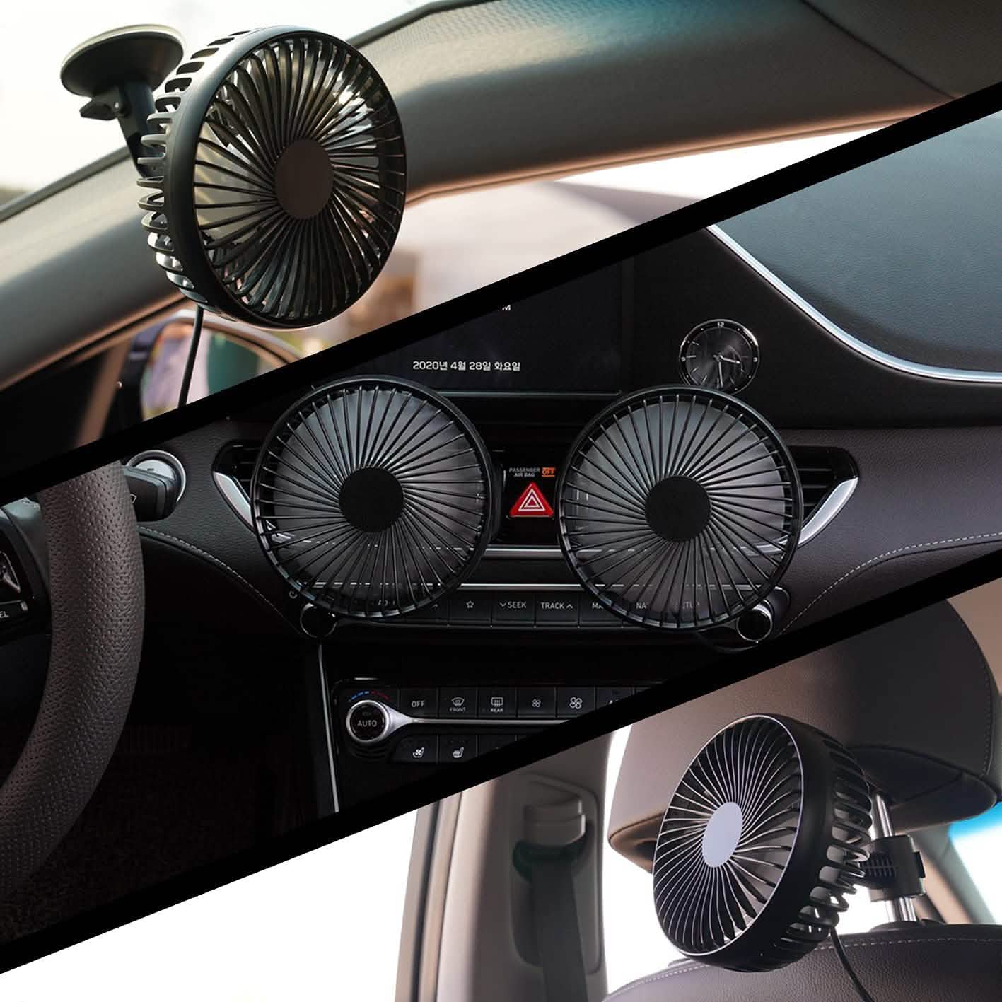 Cooling Car Fan USB Plug for Car/Vehicle DailySale