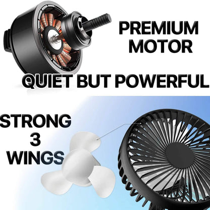 Cooling Car Fan USB Plug for Car/Vehicle DailySale