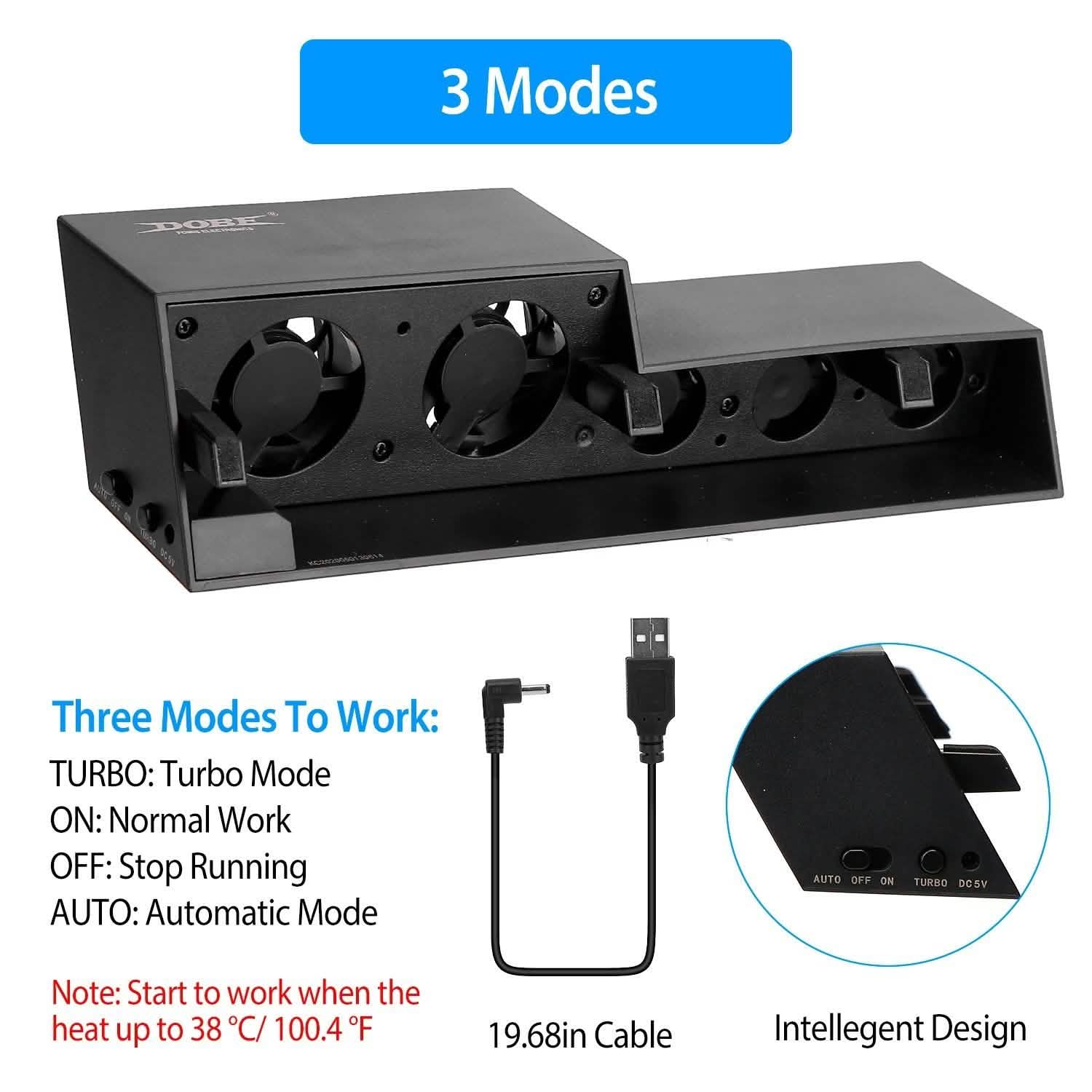 Cooling Fan Fit For PS4 Gaming Console DailySale