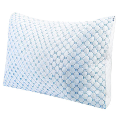 Cooling Memory Foam Pillow Ventilated with Cooling Gel Infused Memory Foam DailySale