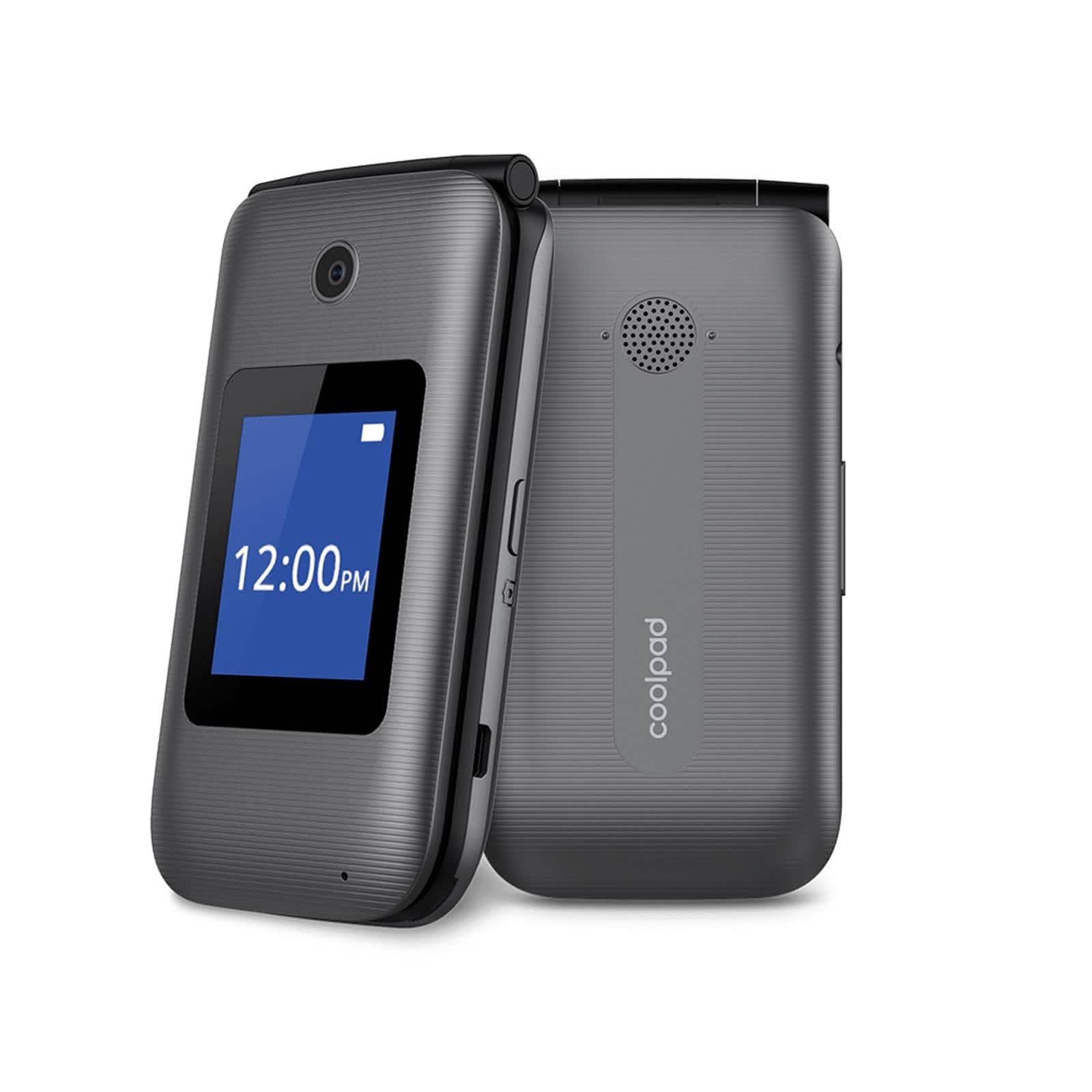 COOLPAD Belleza 3321 CP3321AT T-MOBILE GSM Unlocked 8GB 4G LTE Flip Phone DailySale