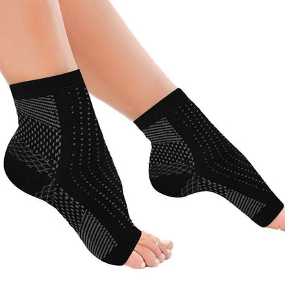 Copper-Infused Plantar Fasciitis Compression Foot Sleeves DailySale