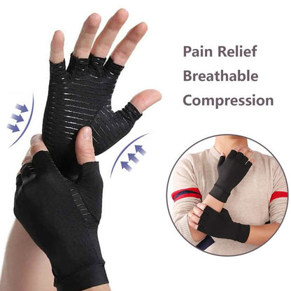 Copper Infused Therapeutic Compression Gloves For Men And Women DailySale