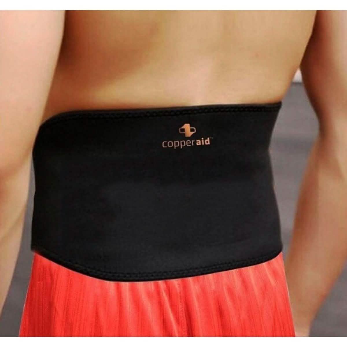 CopperAid Lower Back Support with Hot/Cold Beaded Gel Pack DailySale