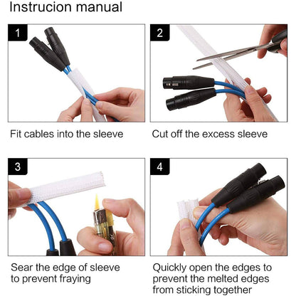 Cord Protector Wire Loom Tubing Cable Sleeve DailySale