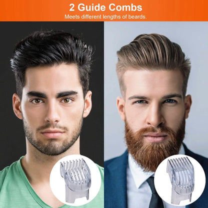 Cordless Beard Trimmer USB Rechargeable Beard Grooming Kit DailySale