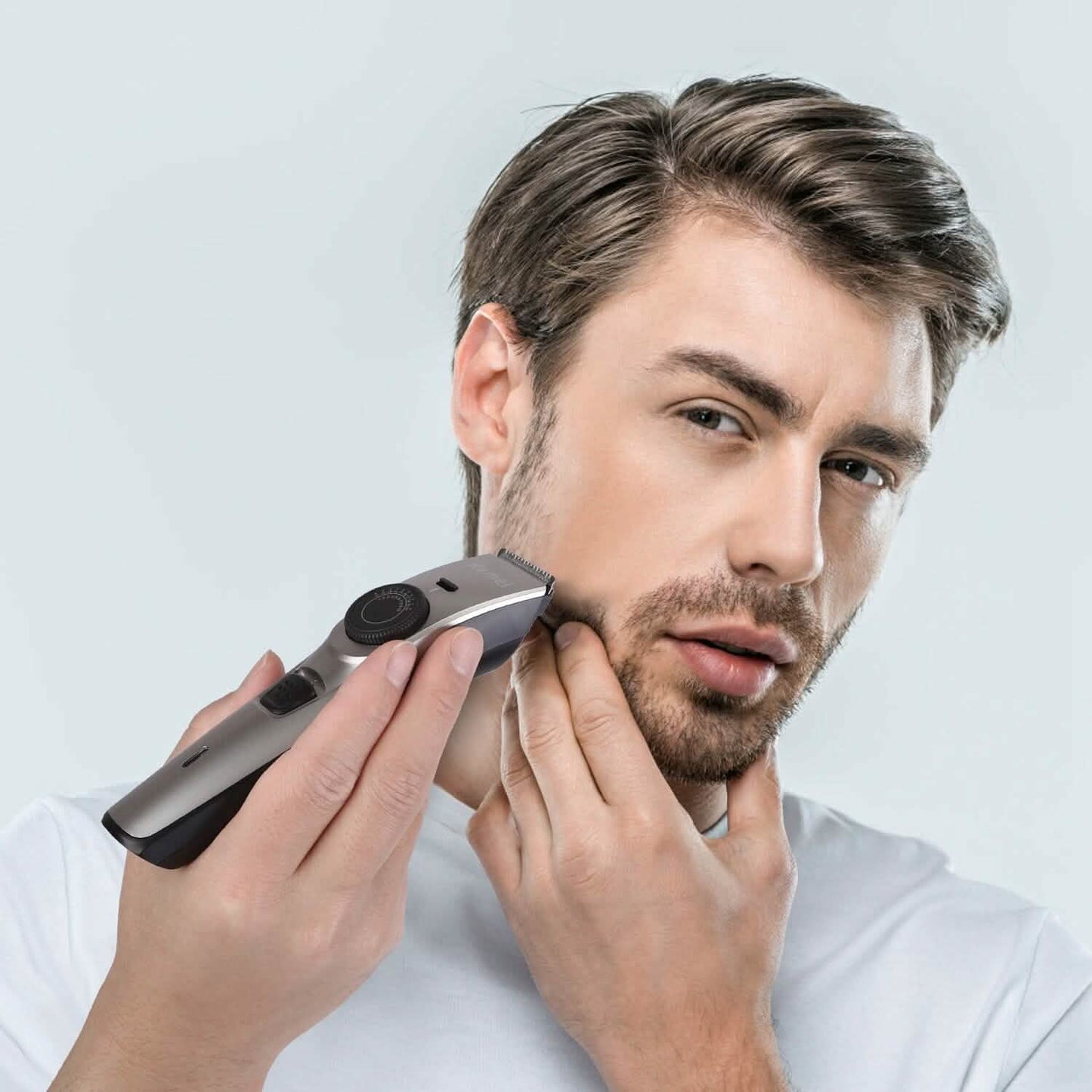 Cordless Beard Trimmer USB Rechargeable Beard Grooming Kit DailySale